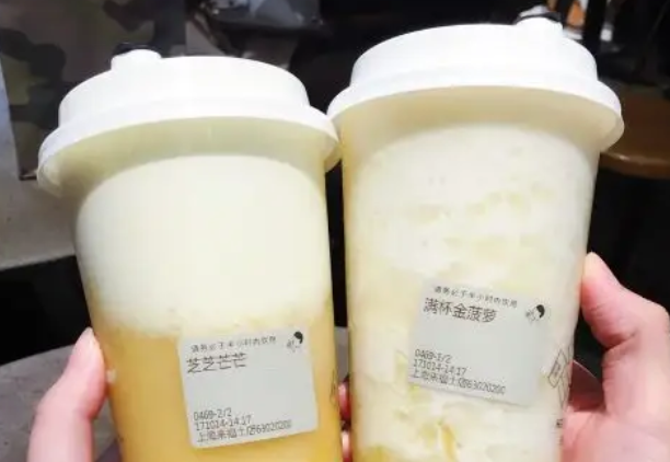 喜茶芝士芒芒