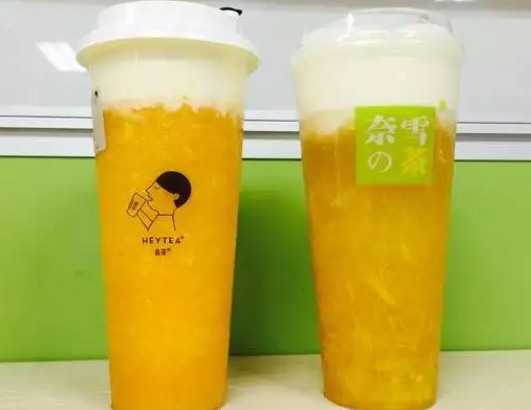 连喝两杯喜茶