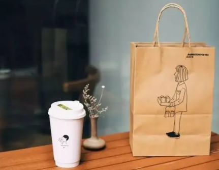 喜茶奶茶包装
